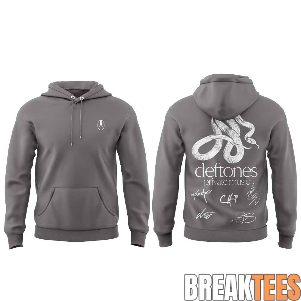 Deftones Headline Tour 2026 Signature Limited Edition Hoodie Deftones Headline Tour 2026 Signature Limited Edition Hoodie