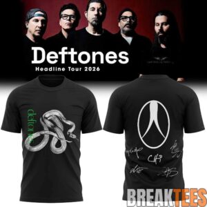 Deftones Headline Tour 2026 Signature Limited Edition Shirt 4