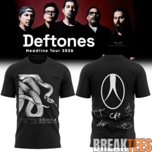 Deftones Headline Tour 2026 Signature Limited Edition Shirt 6