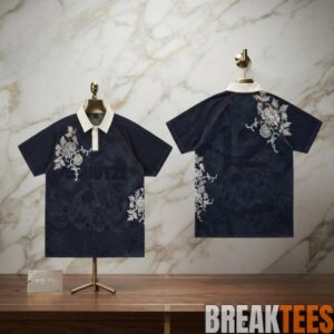 Derschutze Floral Polo World Cup Denim Navy Cool 1 Derschutze Floral Polo World Cup Denim Navy Cool 1