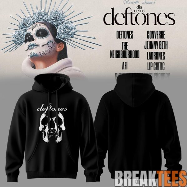 Dia De Los Deftones 2026 Black Edition Hoodie - Trending Graphic Tees
