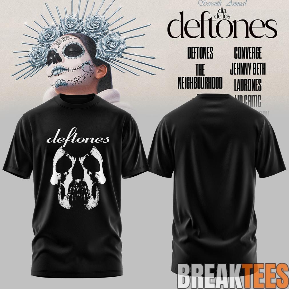 Dia De Los Deftones 2026 Black Edition Tee Dia De Los Deftones 2026 Black Edition Tee