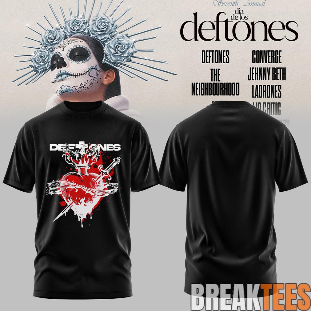Dia De Los Deftones 2026 Black Edition Tee Dia De Los Deftones 2026 Black Edition Tee