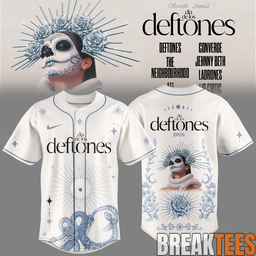 Dia De Los Deftones 2026 Jersey Limited Edition Dia De Los Deftones 2026 Jersey Limited Edition