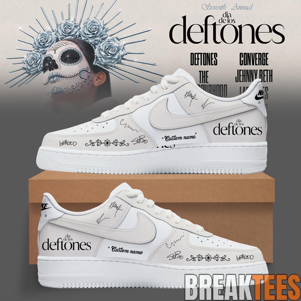 Dia De Los Deftones 2026 Limited Edition Air Force 1 Shoes Dia De Los Deftones 2026 Limited Edition Air Force 1 Shoes