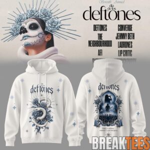 Dia De Los Deftones 2026 White Edition Hoodie