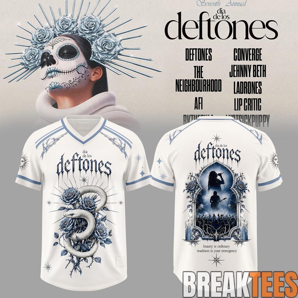 Dia De Los Deftones Limited 2026 Football Jersey Dia De Los Deftones Limited 2026 Football Jersey