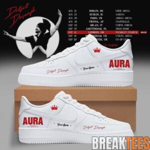 Diljit Dosanjh Aura World Tour ’26 – Europe & UK Edition AF1 Shoes 1