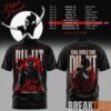Diljit Dosanjh’s Aura World Tour 2026 Black Edition Tee