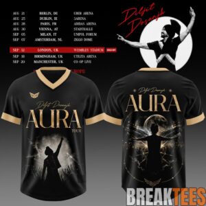 Diljit Dosanjh’s Aura World Tour 2026 Edition Football Jersey
