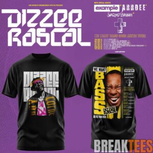 Dizzee Rascal – We Want Bass T-Shirt