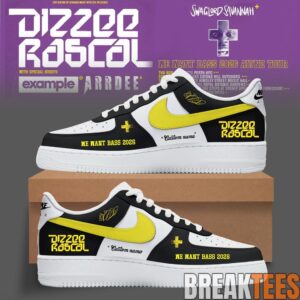Dizzee Rascal - We Want Bass Tour AF1 Shoes 1