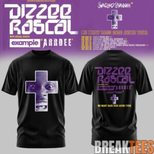 Dizzee Rascal - We Want Bass Tour T-Shirt 5