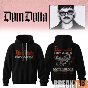 Dom Dolla Tour 2026 Bay Area At Cow Palace Edition Hoodie