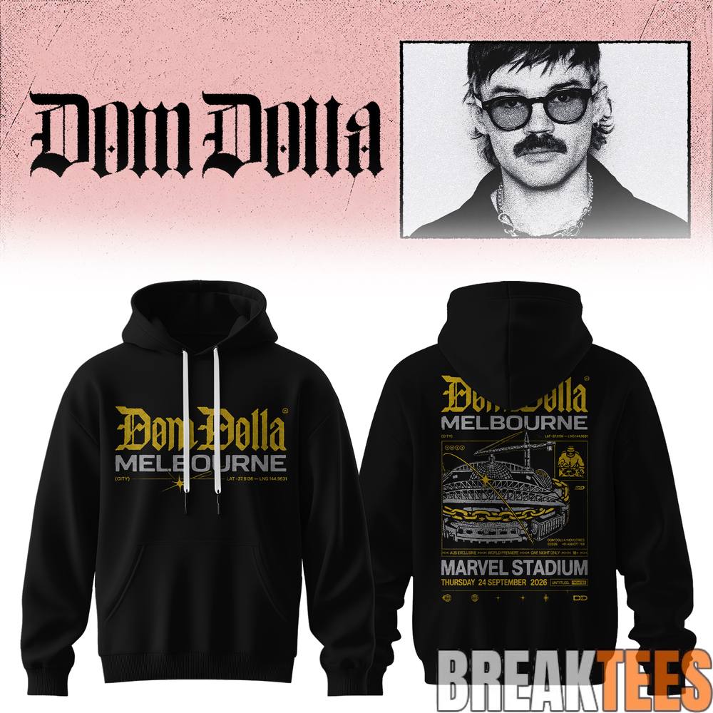 Dom Dolla Tour 2026 Special Hoodie Dom Dolla Tour 2026 Special Hoodie