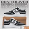 Gavin Adcock Steer Skull distressed Fleece AF1 Shoes