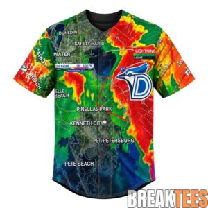 Dunedin Blue Jays Weather Gods 2026 Limited Edition Baseball Jersey 1