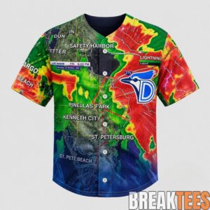 Dunedin Toronto Blue Jays Rain Delay Baseball Jersey 1