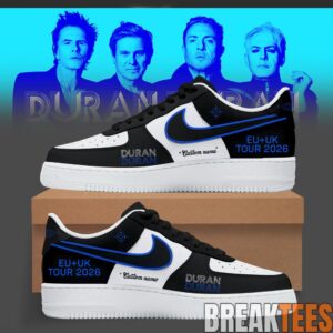 Duran Duran ”Neon Pulse” Custom AF1 Shoes