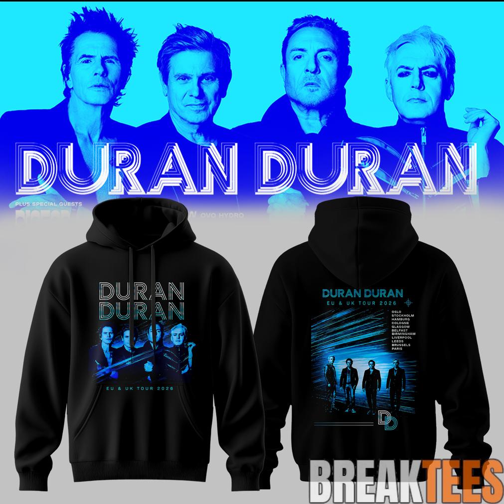 Duran Duran – UK & EU Autumn Tour 2026 Limited Hoodie Duran Duran – UK & EU Autumn Tour 2026 Limited Hoodie
