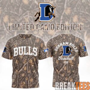 Durham Bulls 2026 New Limited Camo Shirt