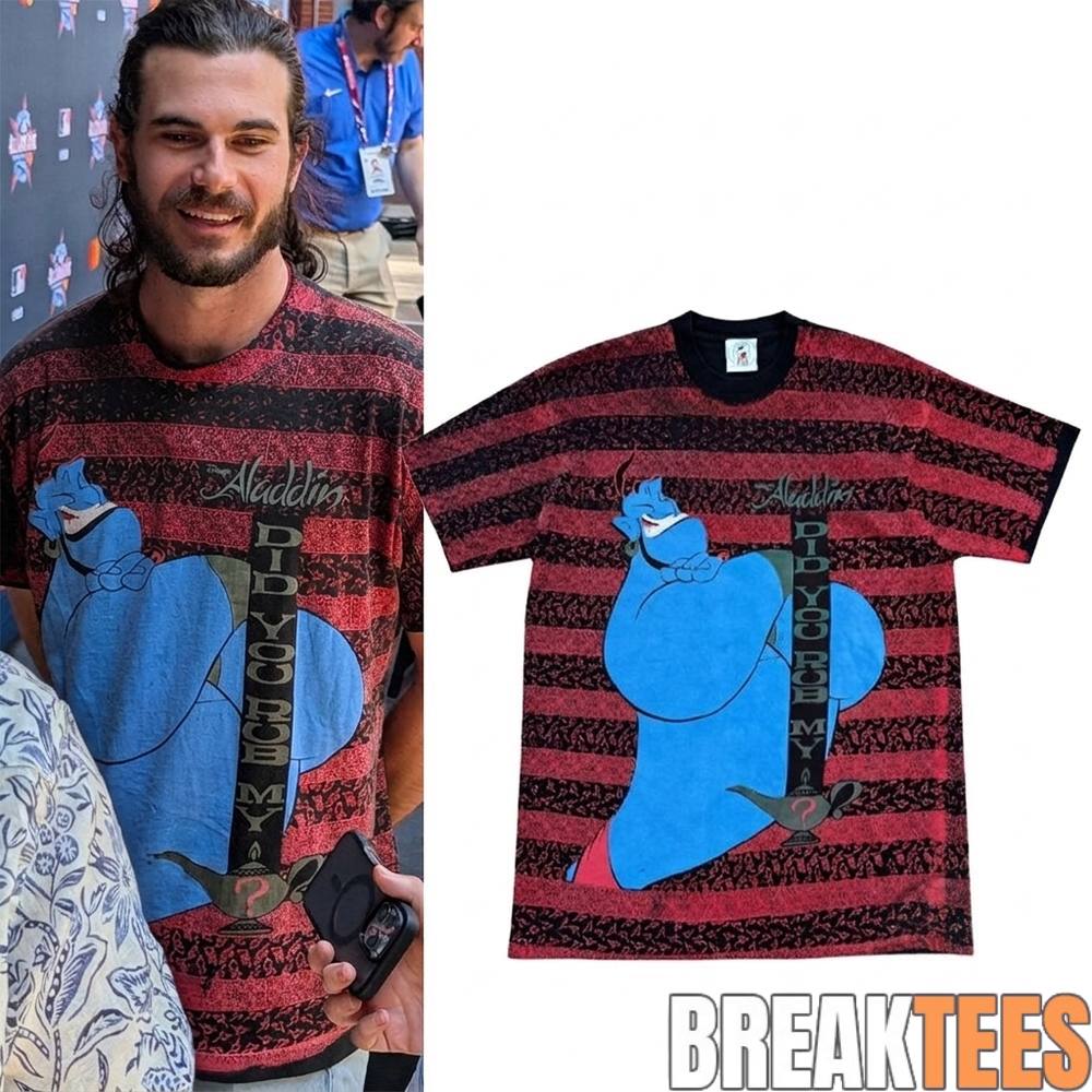 Dylan Cease Disney Aladdin Genie Did You Rub My Lamp Shirt Dylan Cease Disney Aladdin Genie Did You Rub My Lamp Shirt