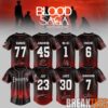 ENHYPEN World Tour ‘BLOOD SAGA’ 2026-2027 Exclusive Baseball Jersey – Midnight Eclipse