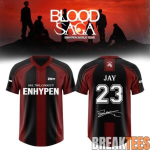 ENHYPEN World Tour 'BLOOD SAGA' 2026-2027 Exclusive Football Jersey – Classic 1 ENHYPEN World Tour 'BLOOD SAGA' 2026-2027 Exclusive Football Jersey – Classic 1