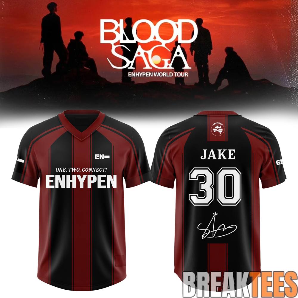ENHYPEN World Tour ‘BLOOD SAGA’ 2026-2027 Exclusive Football Jersey – Classic ENHYPEN World Tour ‘BLOOD SAGA’ 2026-2027 Exclusive Football Jersey – Classic