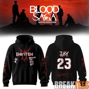 ENHYPEN World Tour 'BLOOD SAGA' 2026-2027 Limited Hoodie – Members Edition 1