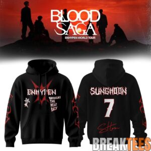 ENHYPEN World Tour 'BLOOD SAGA' 2026-2027 Limited Hoodie – Members Edition 3