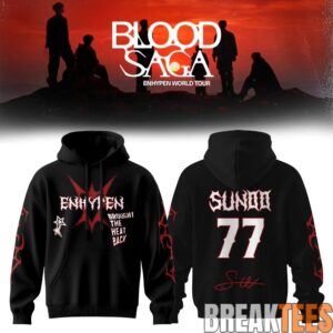 ENHYPEN World Tour 'BLOOD SAGA' 2026-2027 Limited Hoodie – Members Edition 4
