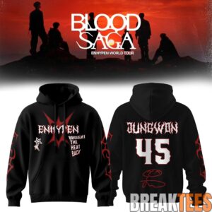 ENHYPEN World Tour 'BLOOD SAGA' 2026-2027 Limited Hoodie – Members Edition 5