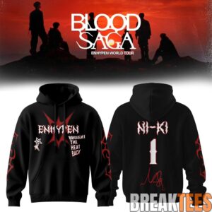 ENHYPEN World Tour 'BLOOD SAGA' 2026-2027 Limited Hoodie – Members Edition 6