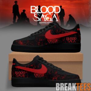 ENHYPEN World Tour ‘BLOOD SAGA’ Inferno Custom AF1 Shoes