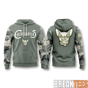 El Paso Chihuahuas Military Appreciation 2026 Hoodie 1