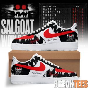 ElGrandeToto Salgoat World Tour Air Force 1 Sneaker