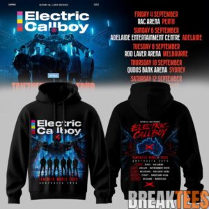 Electric Callboy TANZNEID World Tour – Australia 2026 Special Edition Hoodie 1