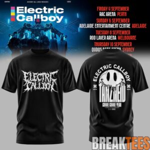 Electric Callboy TANZNEID World Tour – Australia 2026 Special Edition T-Shirt 2