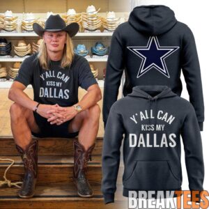 Erling Haaland Dallas Cowboys Y’all Can Kiss My Dallas Hoodie