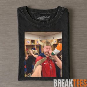 Erling Haaland Norway 2026 Viking Celebration Shirt