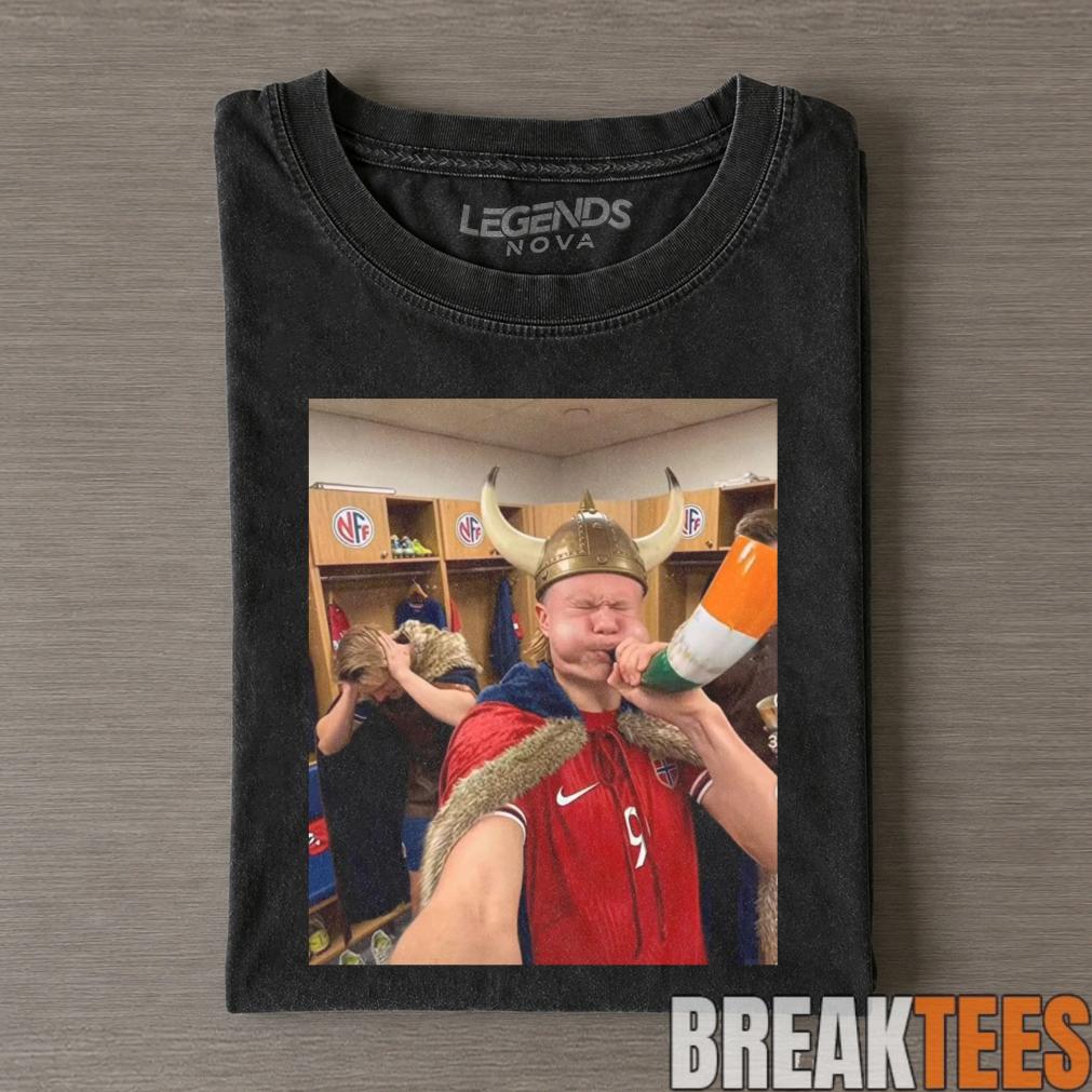 Erling Haaland Norway 2026 Viking Celebration Shirt Erling Haaland Norway 2026 Viking Celebration Shirt