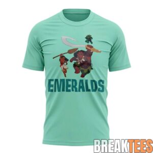 Eugene Emeralds x Moana Night Mint Green Special Shirt 1