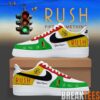 RUSH Fifty Something Tour 2026 Custom AF1 Sneakers – Vintage Black Edition
