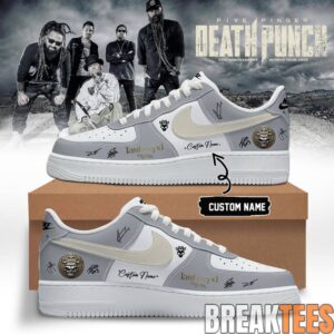 Five Finger Death Punch “Hits Me Tour” 2026 Air Force 1 Shoes