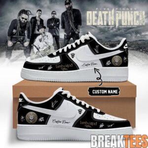 Five Finger Death Punch “Hits Me Tour” 2026 Air Force 1 Shoes 6
