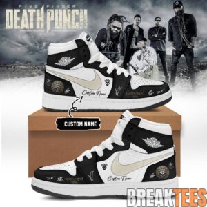 Five Finger Death Punch “Hits Me Tour” 2026 Air Jordan 1 Shoes