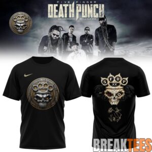 Five Finger Death Punch “Hits Me Tour” 2026 T-Shirt 1 Five Finger Death Punch “Hits Me Tour” 2026 T-Shirt 1