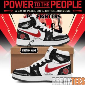 Foo Fighters -“Power to the people”- Limited Edition Signature AJ1 Shoes 2 Foo Fighters -“Power to the people”- Limited Edition Signature AJ1 Shoes 2