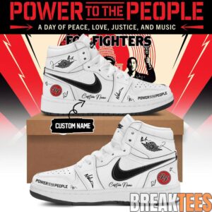 Foo Fighters -“Power to the people”- Limited Edition Signature AJ1 Shoes 3 Foo Fighters -“Power to the people”- Limited Edition Signature AJ1 Shoes 3